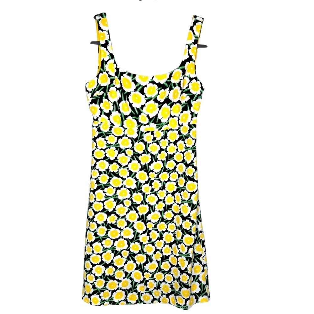 Diane Von Furstenberg x Target 90s Babydoll Mini Dress Sz 0‎ Daisy Sleeveless